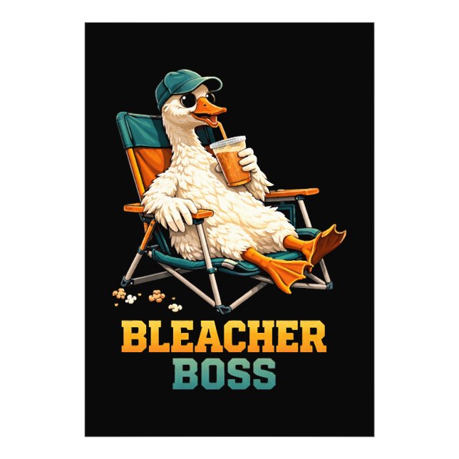 Goose Bleacher Boss Fototryck (Framsidan)