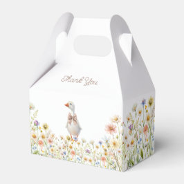 Goose Blommigt Baby Shower Presentaskar