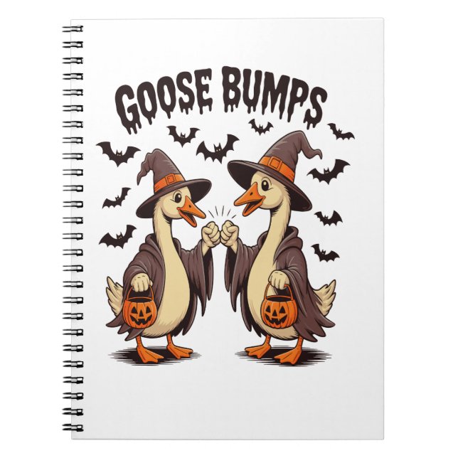 Goose Bumps Halloween Witch Fall Anteckningsbok (Framsidan)