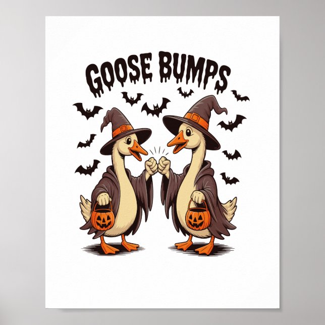 Goose Bumps Halloween Witch Fall Poster (Framsidan)