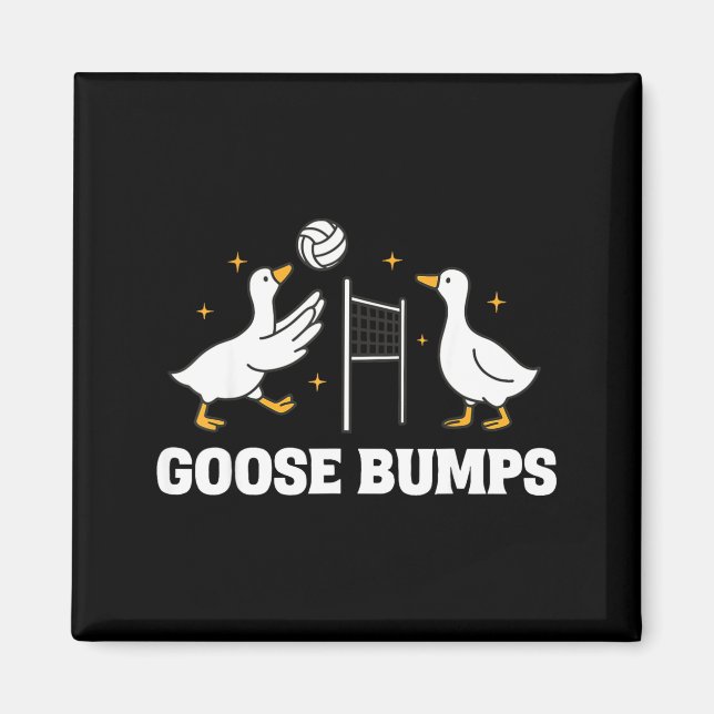 Goose Bumps Volleyball  Magnet (Framsidan)