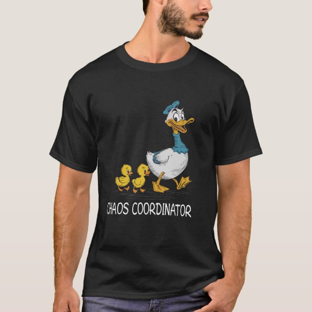 Goose Comfort Färg Chaos Coordinator T-Shirt (Framsida)
