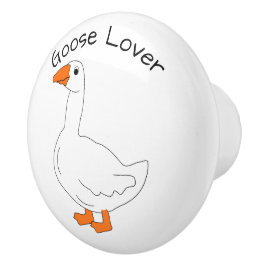 Goose Design Personalised Knopp