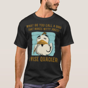 Goose Geese Anka Anka Say Joke hund print pet pet T Shirt