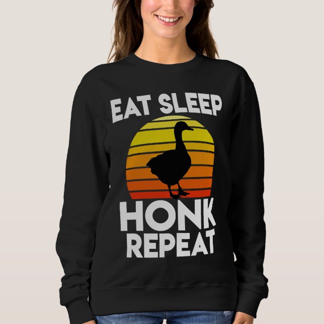 Goose Geese  Idea Bird Duck T Shirt (Framsida)