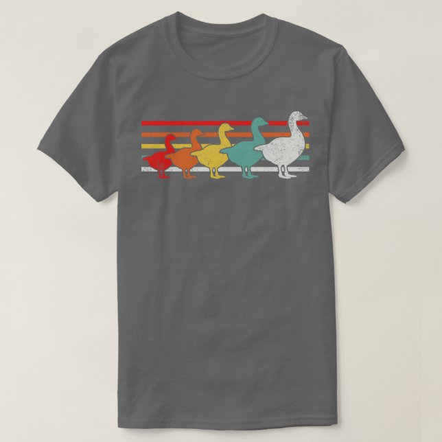Goose Geese Waterbird T Shirt (Design framsida)
