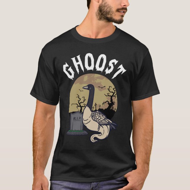Goose Halloween Costume T Shirt (Framsida)