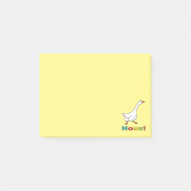 Goose Honk Post-it Block (Framsida)