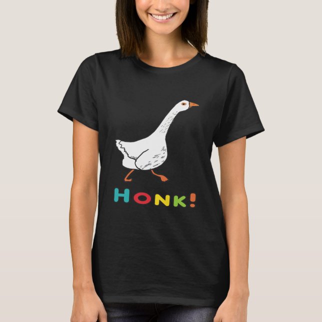 Goose Honk T Shirt (Framsida)