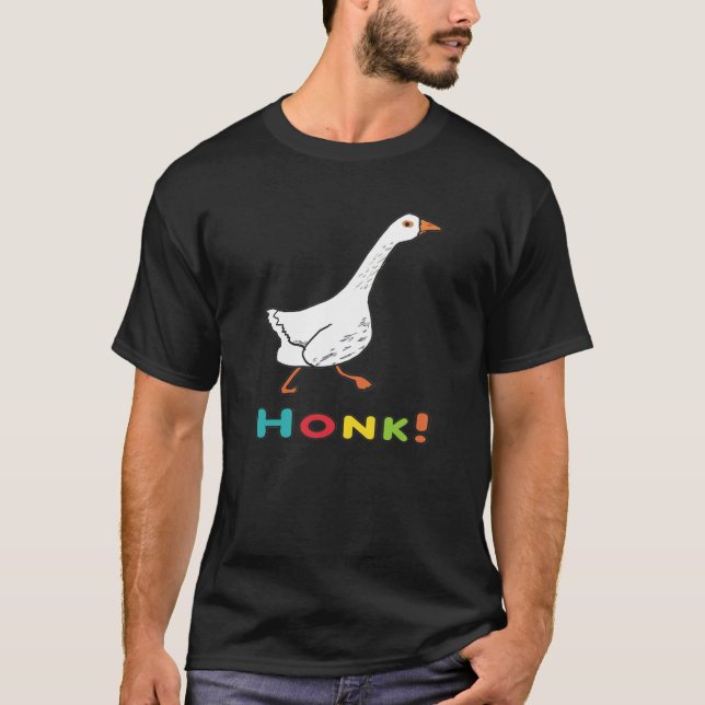 Goose Honk T Shirt (Framsida)