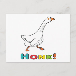 Goose Honk Vykort
