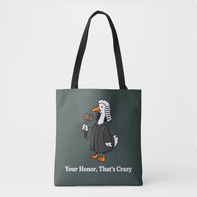 Goose Lawyer Law School Graduation Gift Funny  Tygkasse (Framsida)
