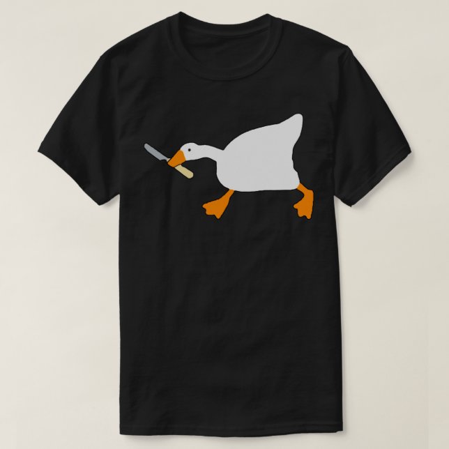 Goose med Knivar - Namnlös Goose Game Magnet T Shirt (Design framsida)