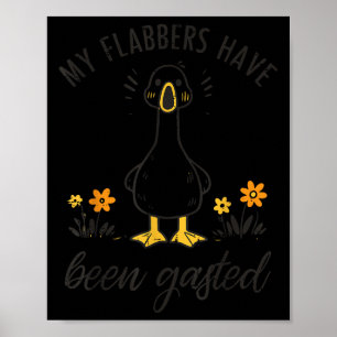 Goose Mina flabbers har blivit uppskurna, Meme Man Poster