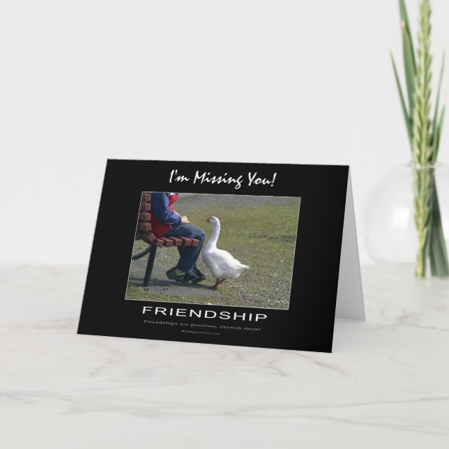Goose Motiveringskort Kort (Framsida)