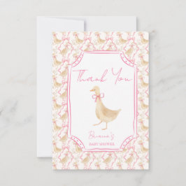 Goose nursery rhymes baby shower tack kort