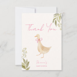 Goose nursery rhymes baby shower tack kort