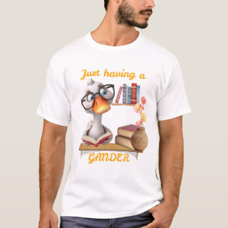 Goose Read-just med Gander T Shirt