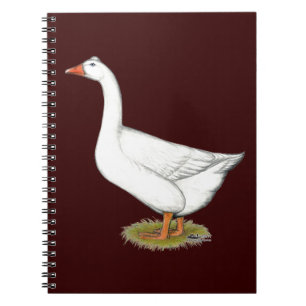 Goose Roman Tuabled Anteckningsbok Med Spiral