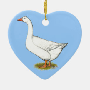 Goose Roman Tuabled Julgransprydnad Keramik