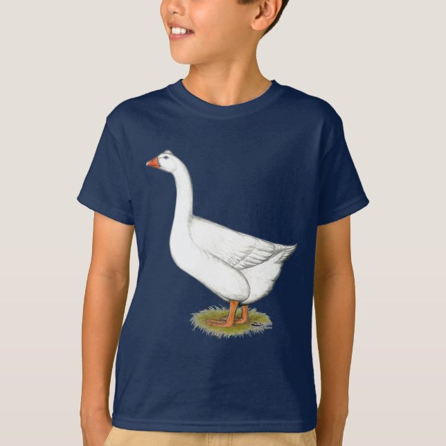 Goose Roman Tuabled Tee Shirt (Framsida)