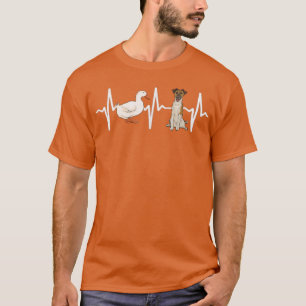 Goose Smooth of Terrier Heartslag Hund älskare T Shirt