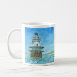 Goose Sten Lighthosue Watercolor Kaffemugg