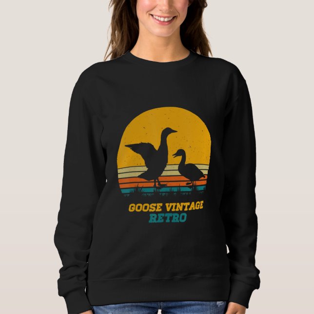 Goose Vintage Retro T Shirt (Framsida)