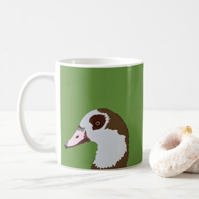 Goose Waterfowl Bird Goose Kaffemugg (Med munk)