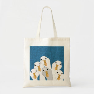 Goose WHO Tote Bag Tygkasse