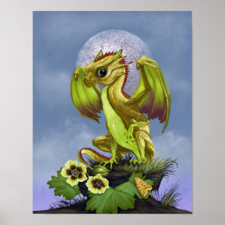Gooseberry Dragon 11x14 (4x6 och uppåt) Poster