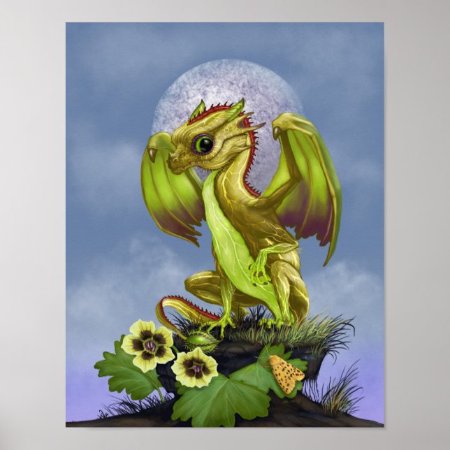 Gooseberry Dragon 11x14 (4x6 och uppåt) Poster (Framsidan)