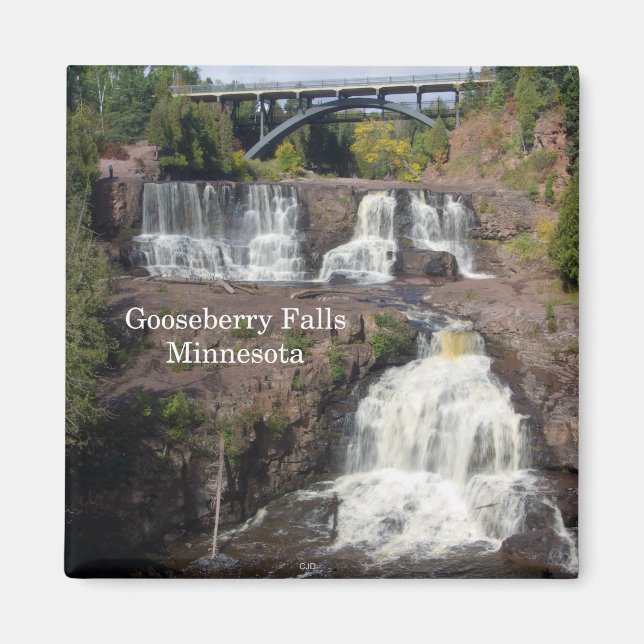 Gooseberry Falls magnet (Framsidan)