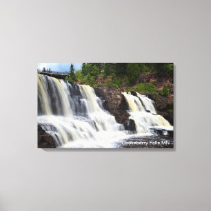 Gooseberry Falls MN Canvastryck