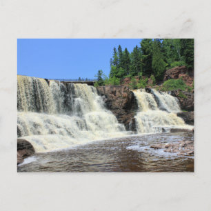 Gooseberry Falls, North Shore, Minnesota Vykort