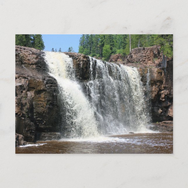 Gooseberry Falls, North Shore, Minnesota Vykort (Framsida)