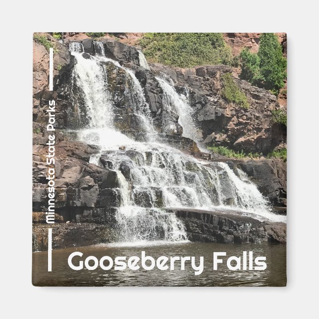 Gooseberry Falls State Park Magnet (Framsidan)