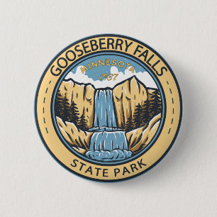 Gooseberry Falls State Park Minnesota Badge Knapp