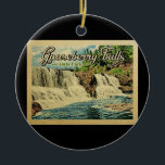 Gooseberry Falls State Park Vintage resor<br><div class="desc">Vintage resor Gooseberry Falls State Park-bilden med ett vackert vattenfall vid parken i Minnesots norra strand av Sjö Superior.</div>