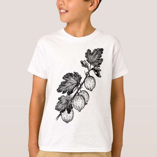 Gooseberry Fruit T Shirt (Framsida)