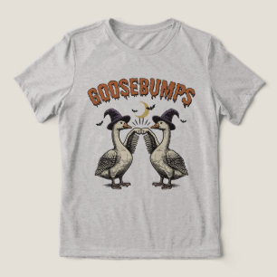 Goosebumps Funny Goose Halloween T Shirt