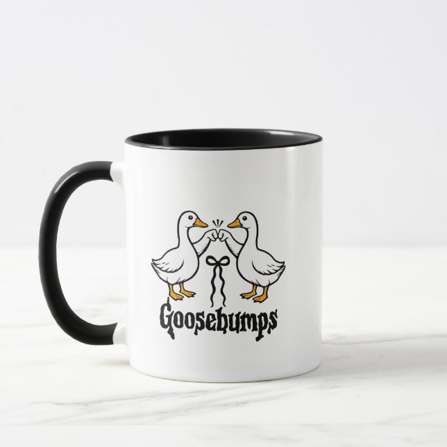Goosehumle Fånig Goose Funny Best Friends Mugg (Vänster)