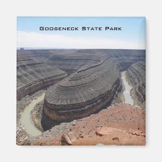 Gooseneck State Park Magnet (Framsidan)