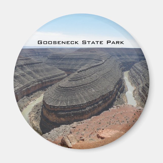 Gooseneck State Park Magnet (Framsidan)