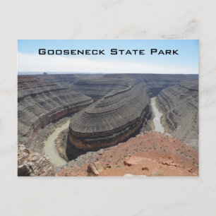 Gooseneck State Park Vykort