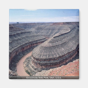 Goosenecks delstatspark, Utah, USA Magnet