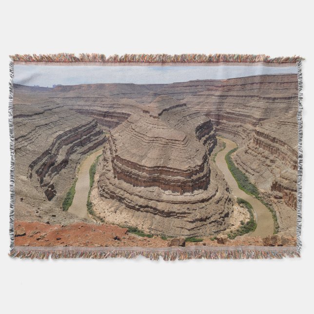 Goosenecks Throw Blanket Filt (Framsidan)