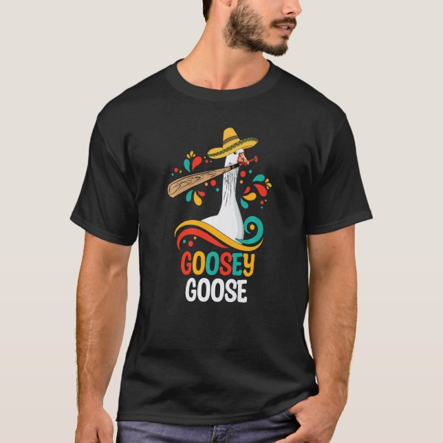 Goosey Goose Mess With The Honk  Goose T Shirt (Framsida)