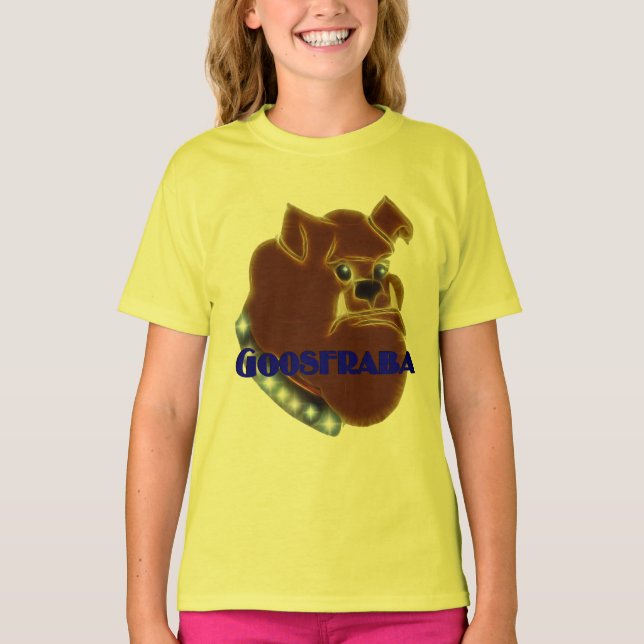 Goosfraba bulldogg tee shirt (Framsida)