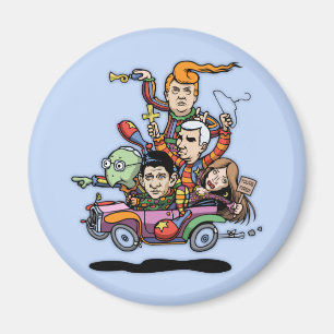 Gop-clownbil '16 magnet
